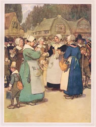 Gute Frauen, sagte eine hartgesichtige Dame, ich werde euch meine Meinung sagen